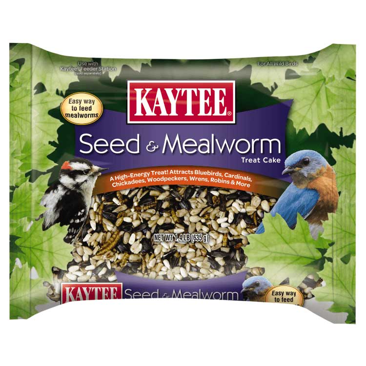 Kaytee Mealworm Cake, 1.4-lb