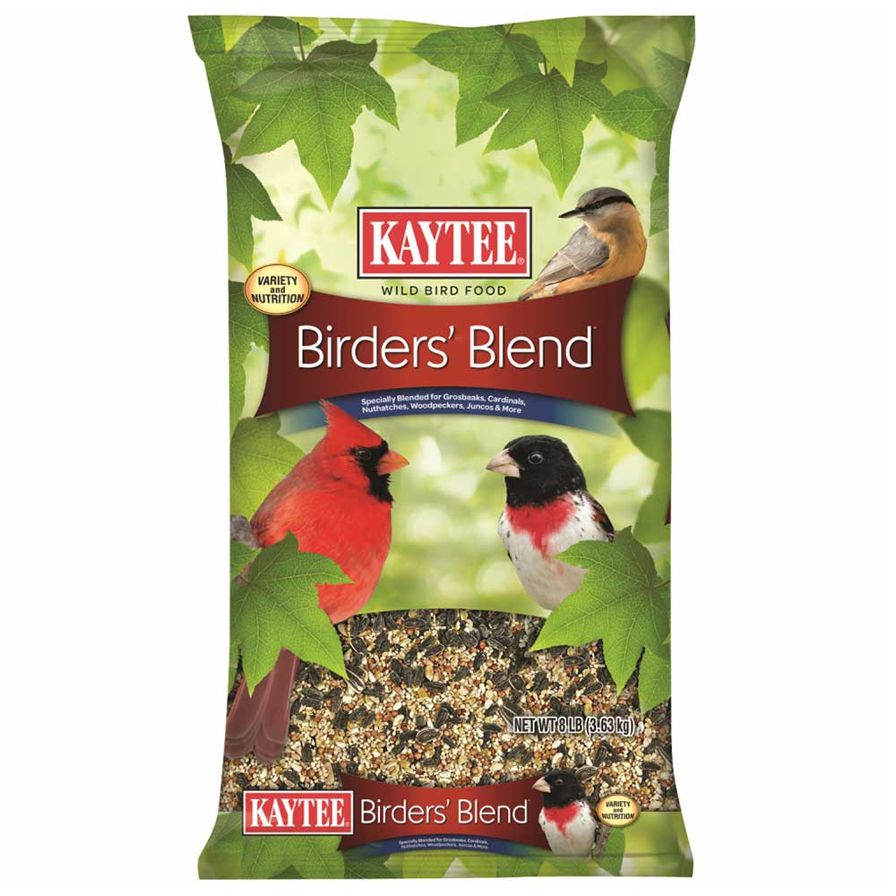 Kaytee Birders' Blend Wild Bird Food, 8-lb Bag