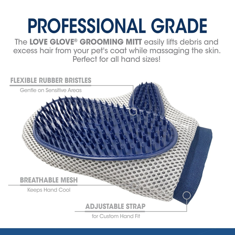 Four Paws Magic Coat Professional Series Love Glove Dog Grooming Mitt