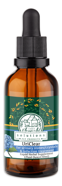 Solutions Pet Products UriClear Tincture, Pet Supplement, 1-oz
