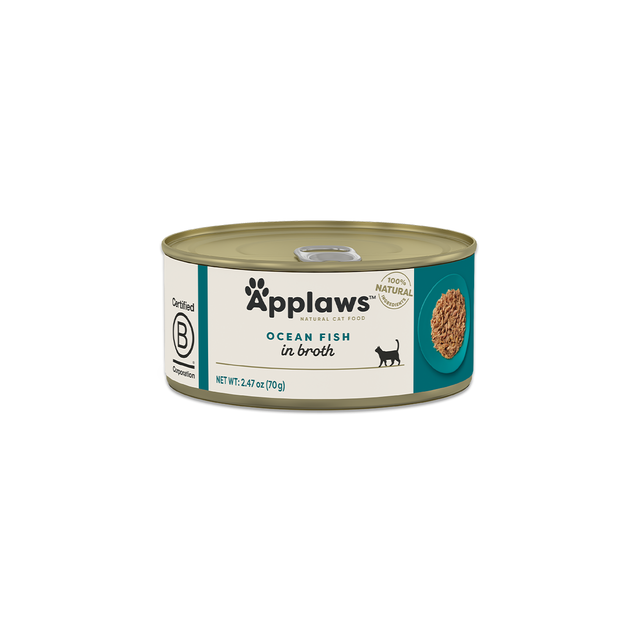 Applaws Ocean Fish In Broth, Wet Cat Food, Case Of 24