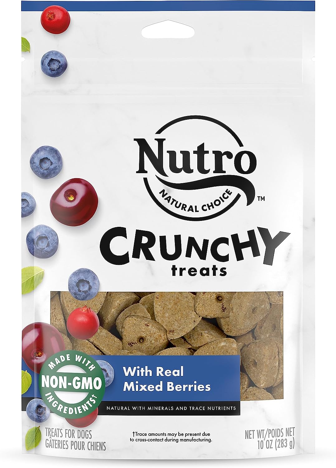 Nutro Crunchy Treats With Real Mixed Berries, Dog Treat