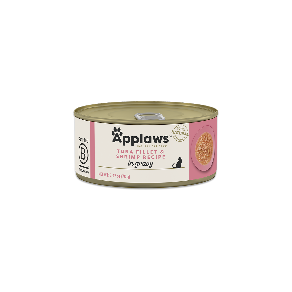 Applaws Tuna With Shrimp In Broth, Wet Cat Food, Case Of 24