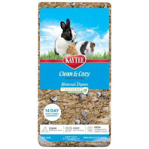 Kaytee Clean & Cozy Natural With Extreme Odor Control Small Animal Bedding