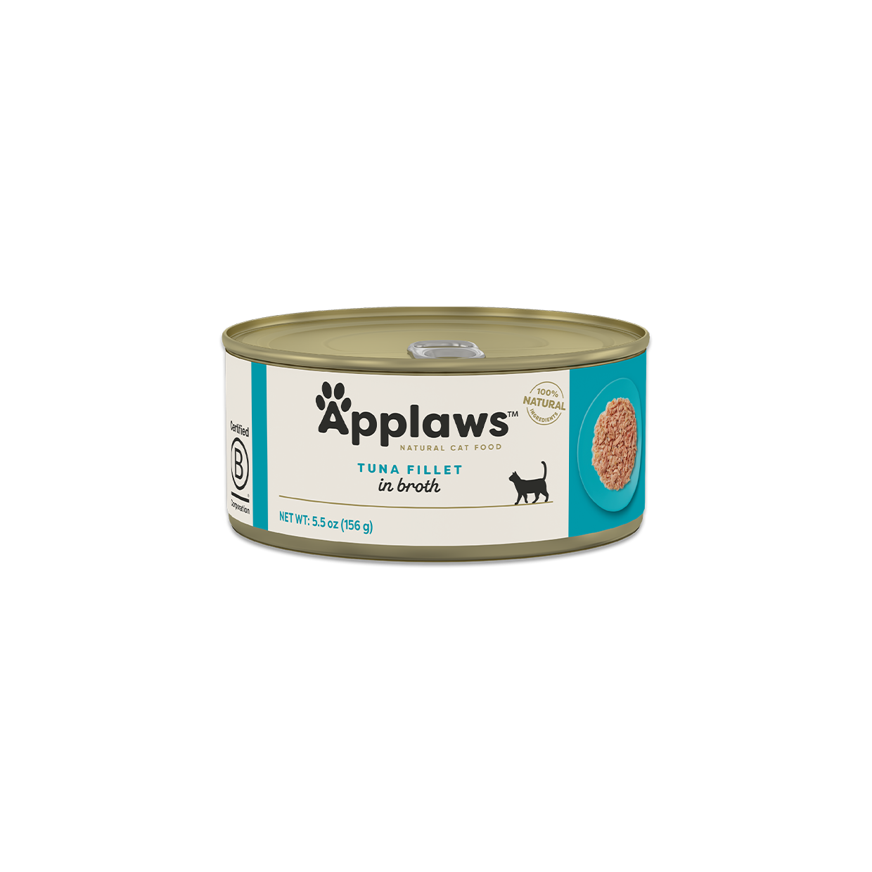 Applaws Tuna Fillet In Broth, Wet Cat Food, Case Of 24