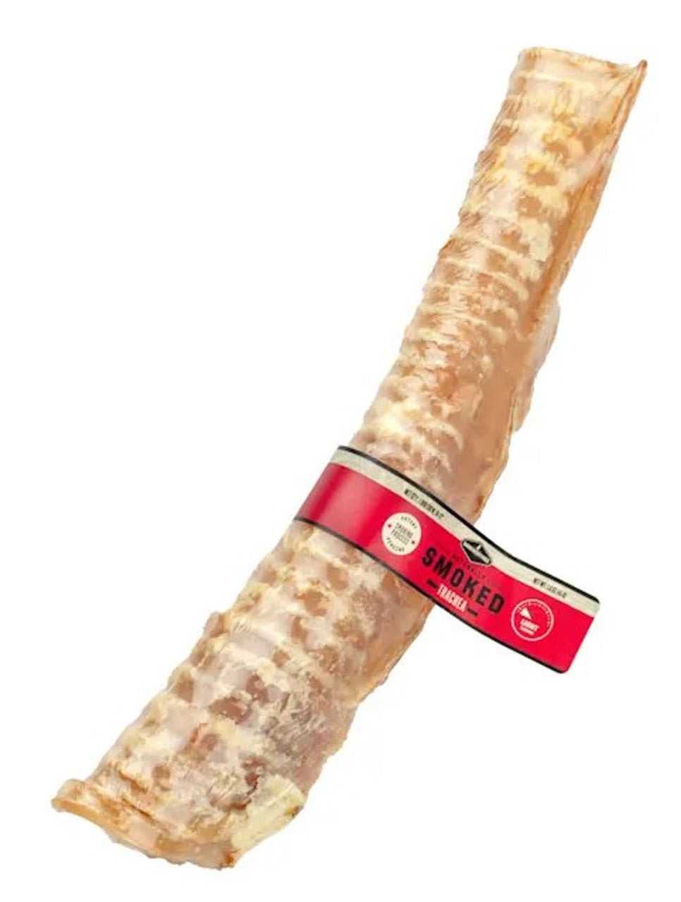 Barkworthies Naturally Smoked 12" Trachea, Dog Chew
