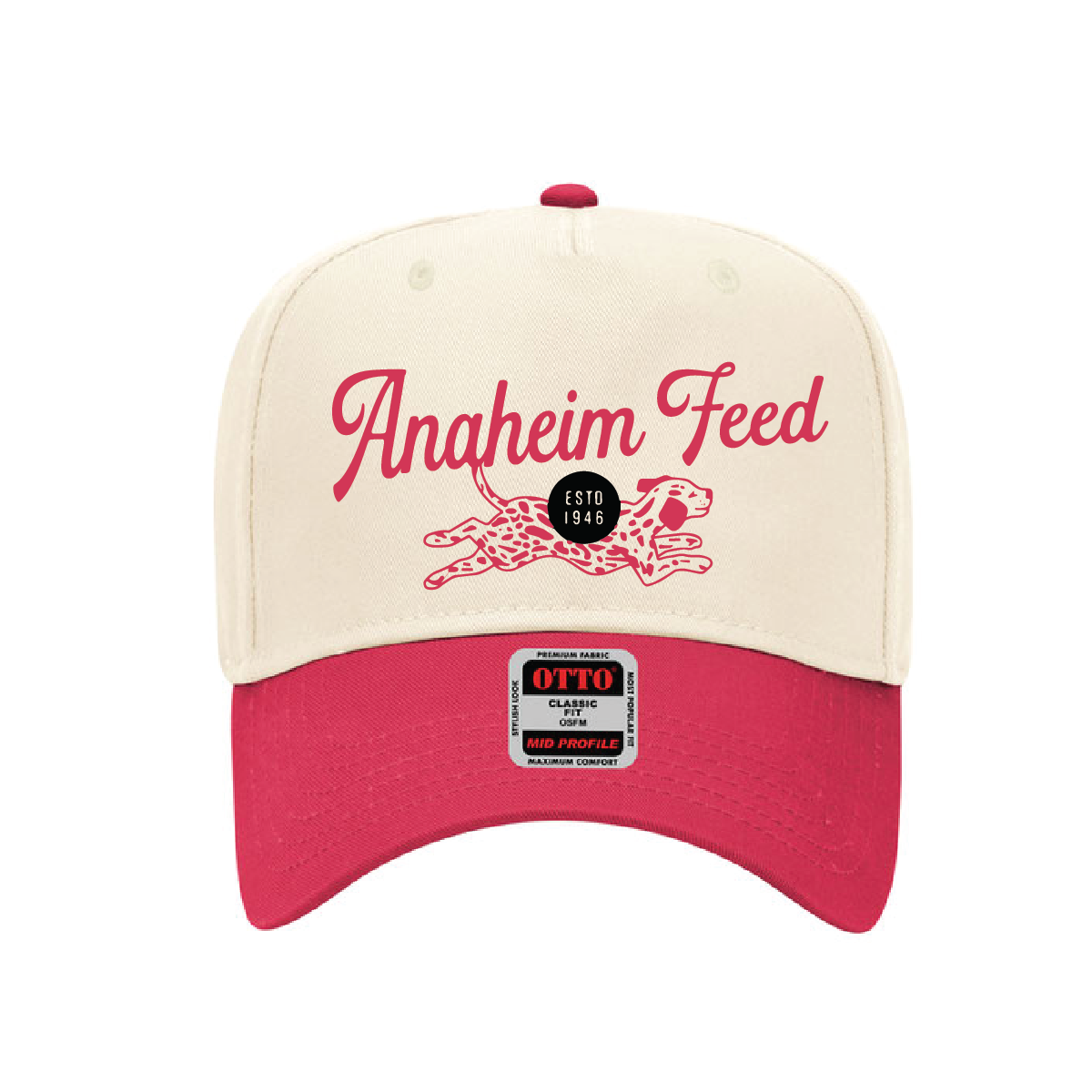 Anaheim Feed 2 Tone Hat - Red