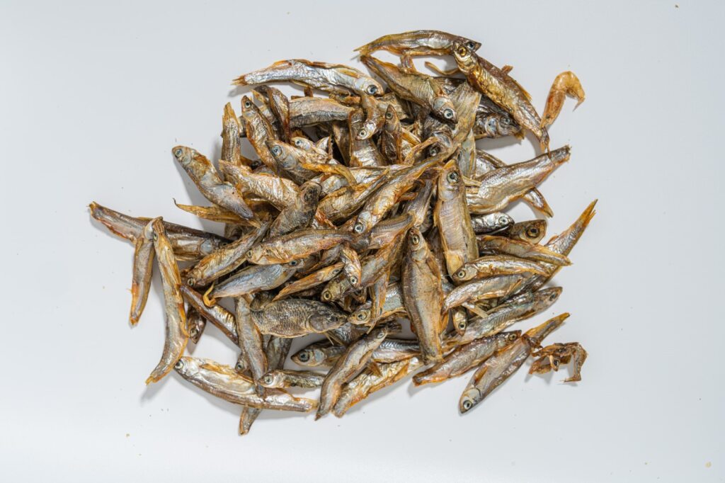 Luckyqworms Dried Freshwater Fish, Poultry Treat, 1-lb Bag