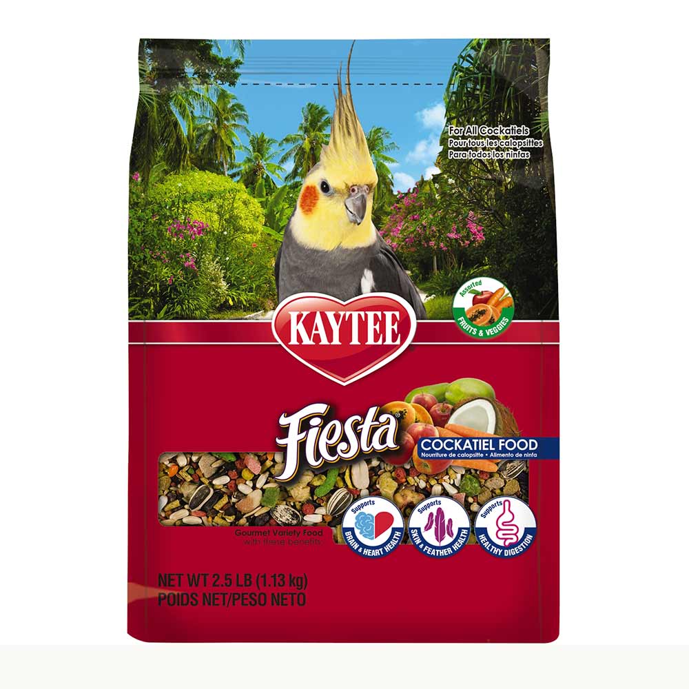 Kaytee Fiesta Cockatiel Food, 4.5-lb Bag