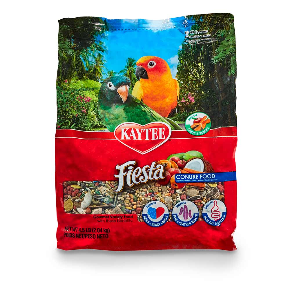 Kaytee Fiesta Conure Food, 4.5-lb Bag