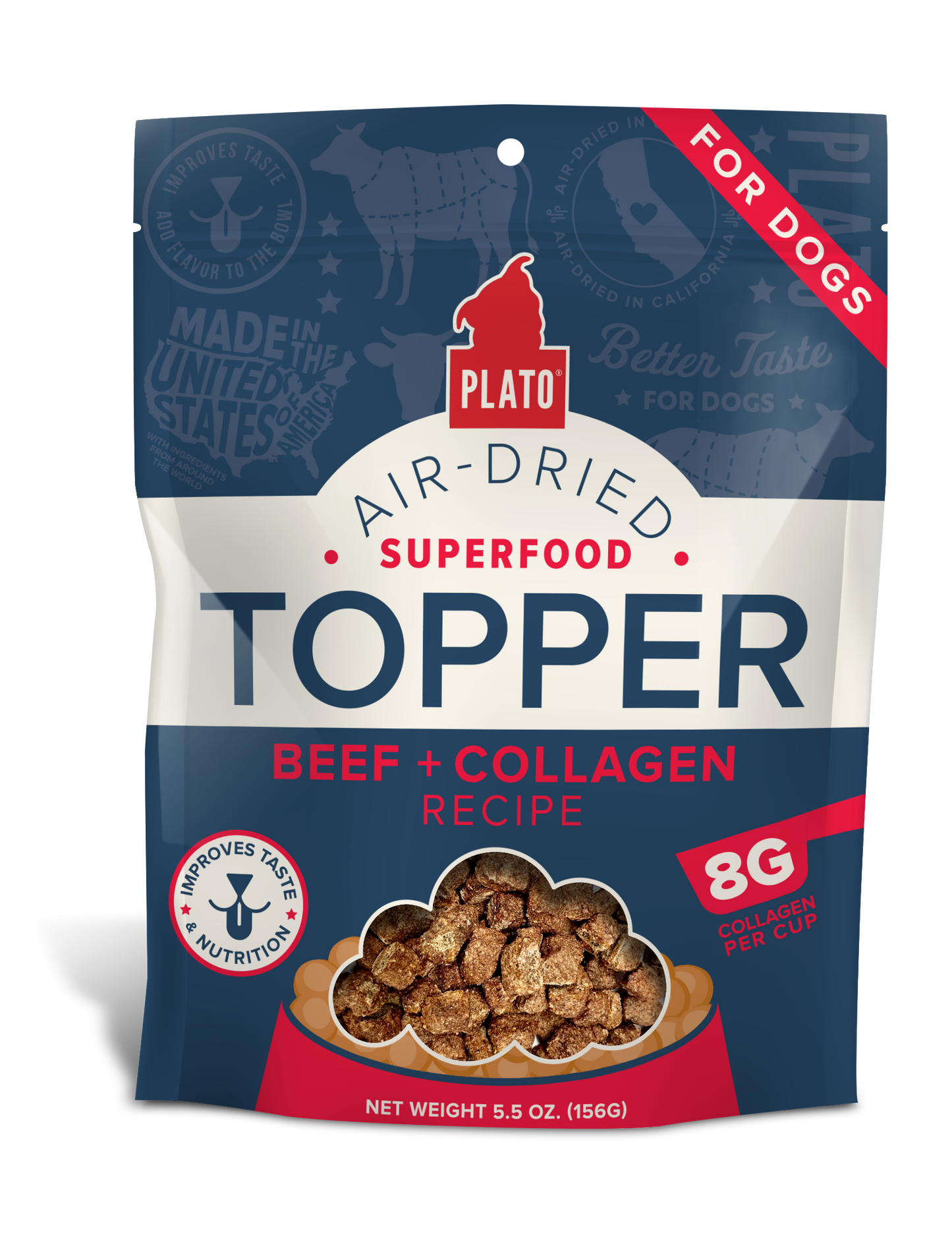 Plato Air-Dried Beef Recipe, Meal Topper
