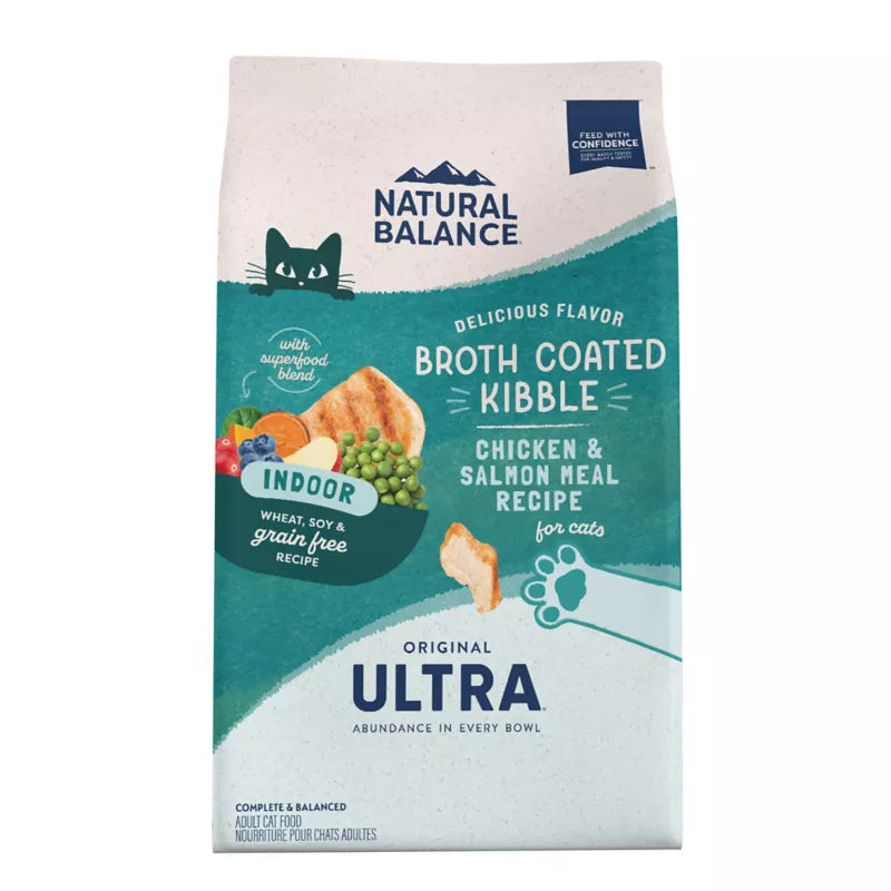 Natural Balance® Original Ultra® Indoor Grain Free Chicken & Salmon Meal Formula 15-lb, Dry Cat Food