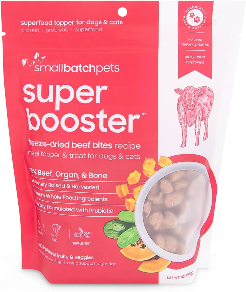 Smallbatch Freeze-Dried Beef Super Booster, 7-oz Bag