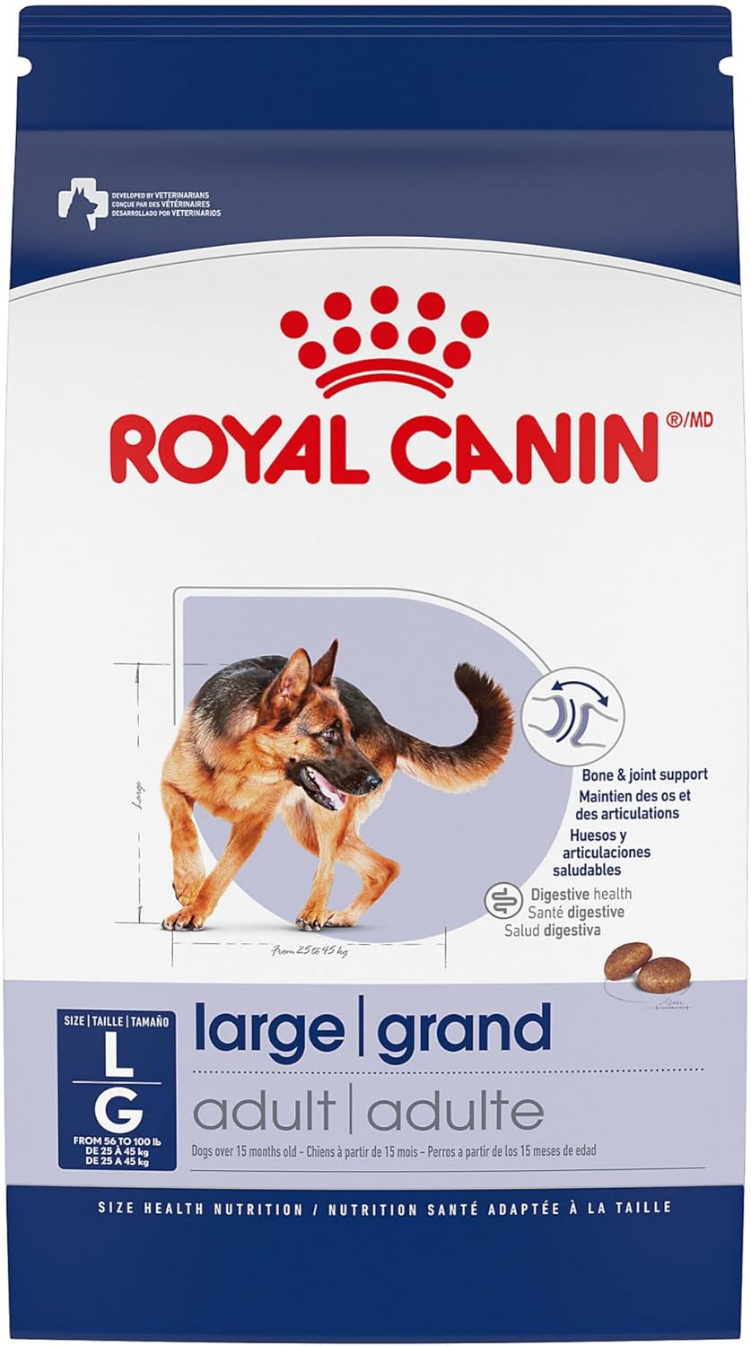 Royal Canin Size Health Nutrition Large Adult Dry Dog Food, 40 lb