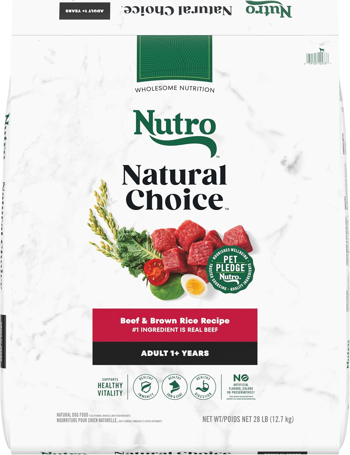 Nutro max natural adult dry dog food hotsell