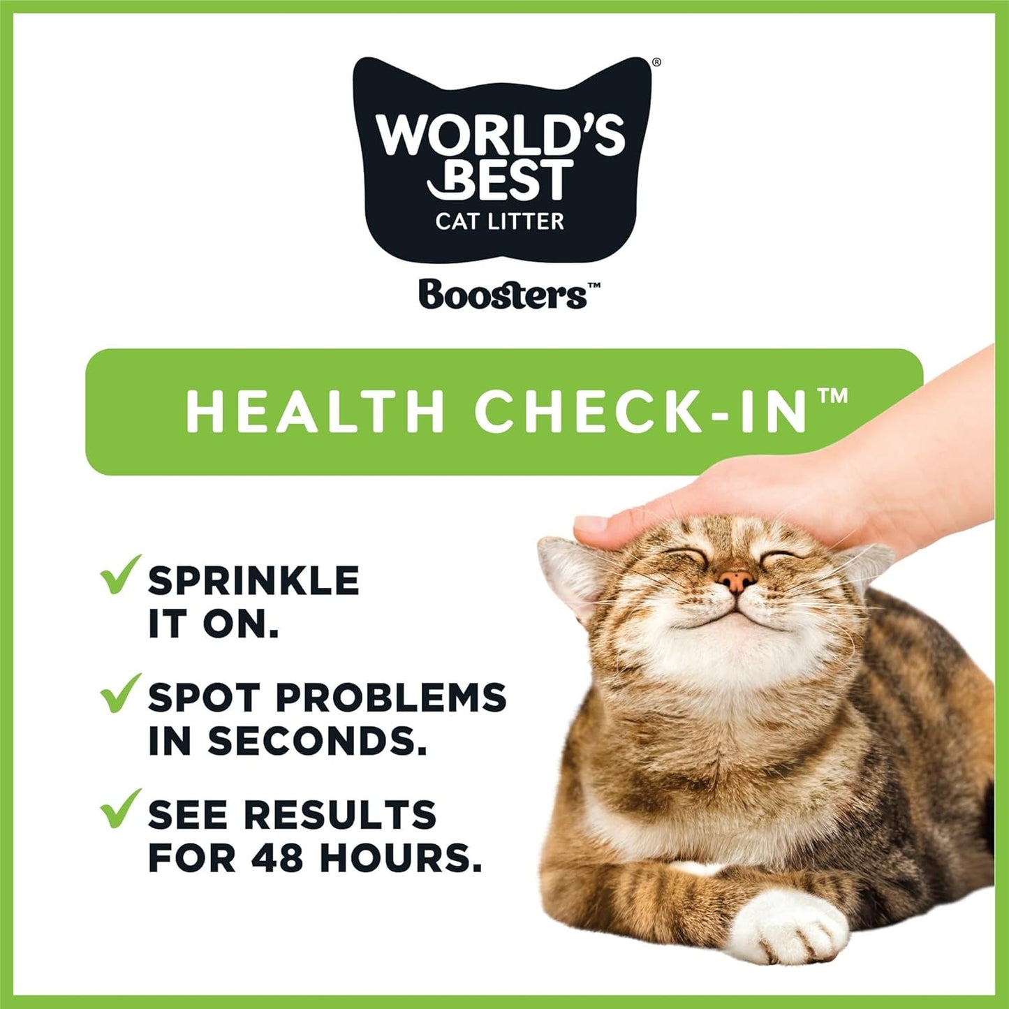 World's Best Cat Litter Boosters Health Check, 12-gram Bag