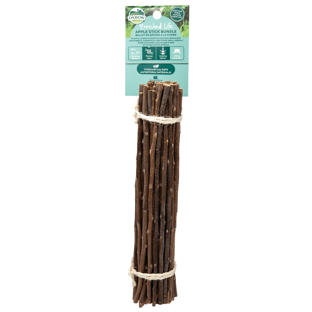 Oxbow Enriched Life - Apple Stick Bundle, Small Animal Toy