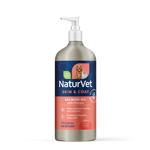 NaturVet Salmon Oil, Pet Supplement