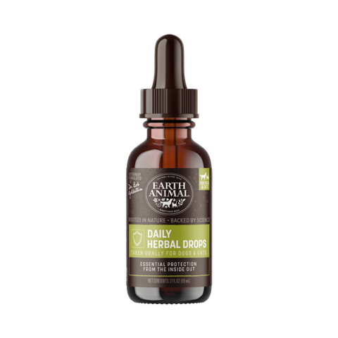 Apothecary Natural Flea & Tick Daily Internal Herbal Drops, 2-oz Bottle