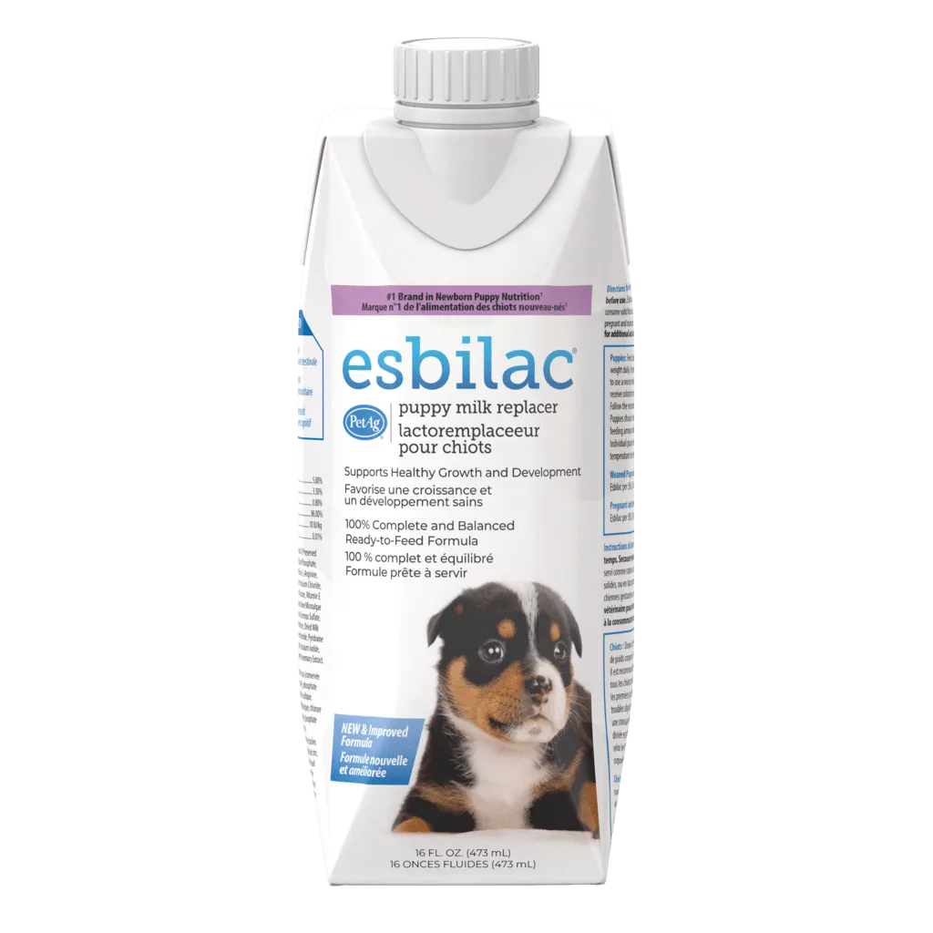 PetAg Esbilac Liquid Milk Replacer For Puppies, 16-oz Tetra