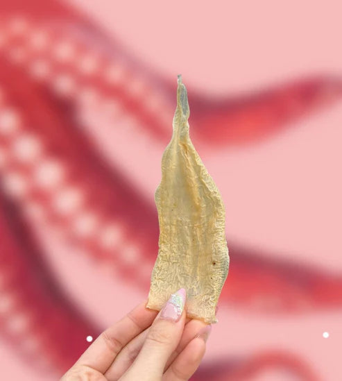 WulfSnacks Squid Chews Dog & Cat Treats, Approx 5 Pieces
