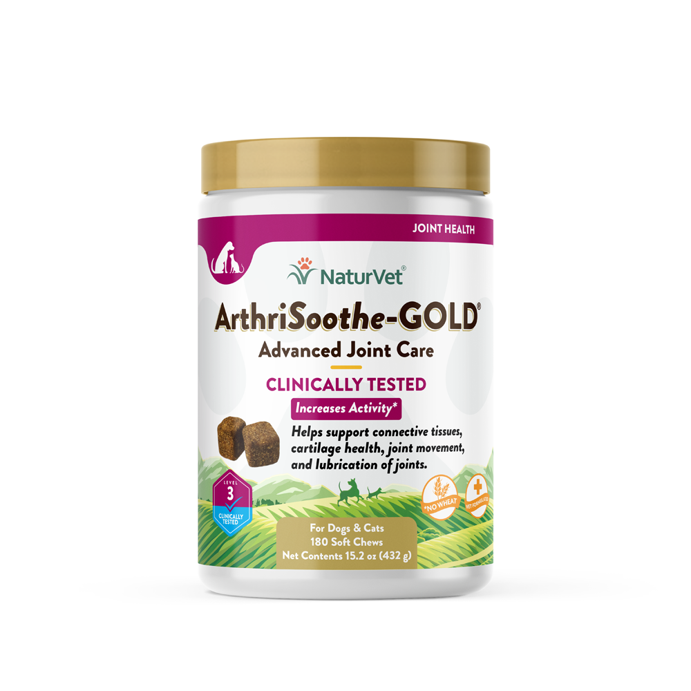 NaturVet ArthriSoothe-GOLD® Advanced Care Soft Chews Dog Supplement