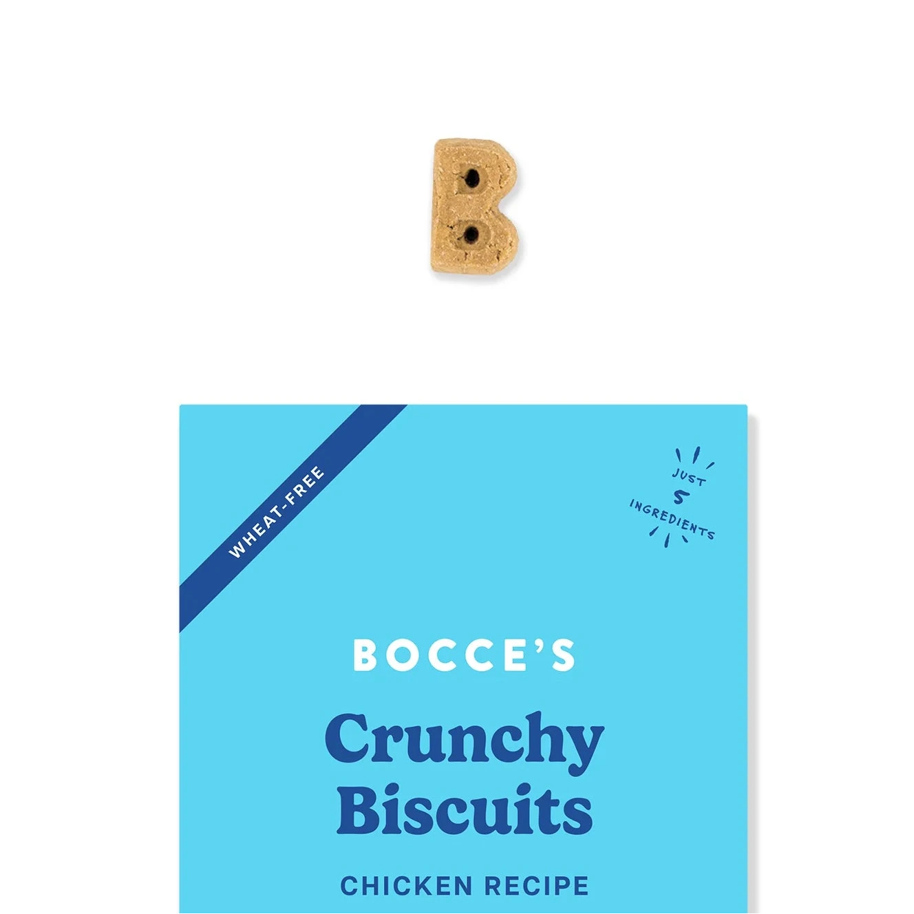 Bocce's Bakery Chicken Biscuits, Biscuit Dog Treats, 14-oz Bag