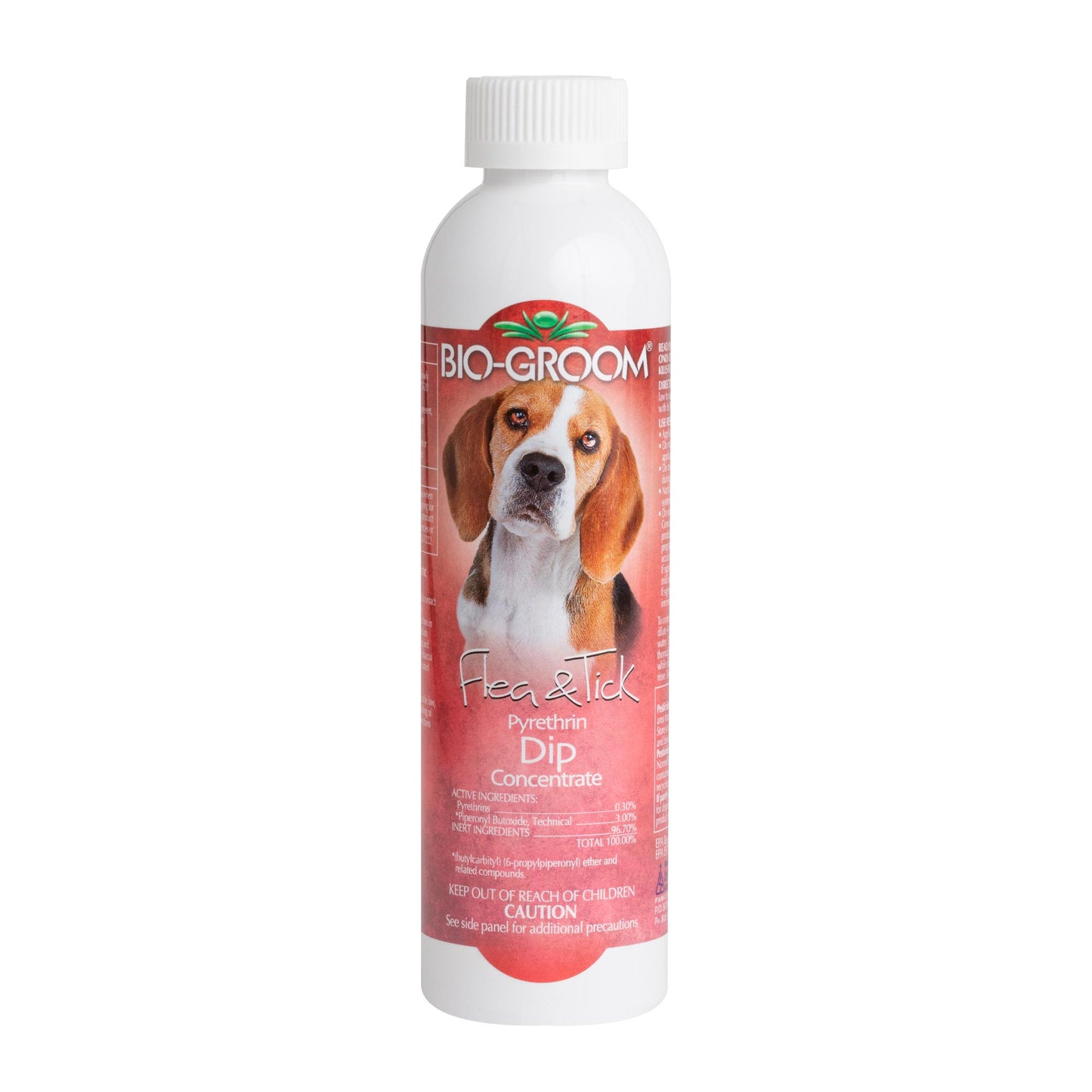 Bio-Groom Flea & Tick Pyrethrin Concentrate Dip For Dogs, 8-oz