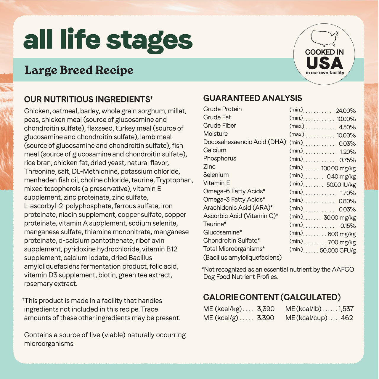 Canidae All Life Stages Large Breed Multi-Protein Recipe, Dry Dog Food, 40-lb Bag