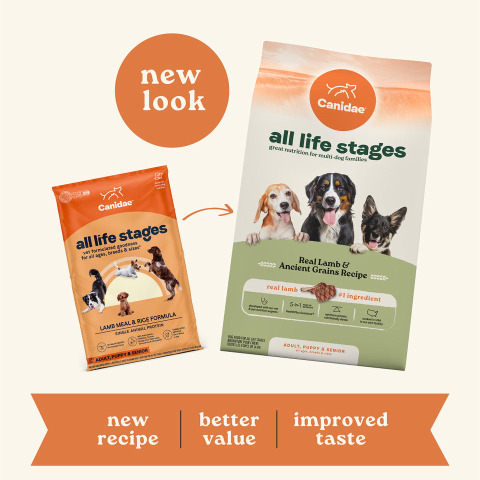 Canidae All Life Stages Lamb Meal & Rice Dry Dog Food