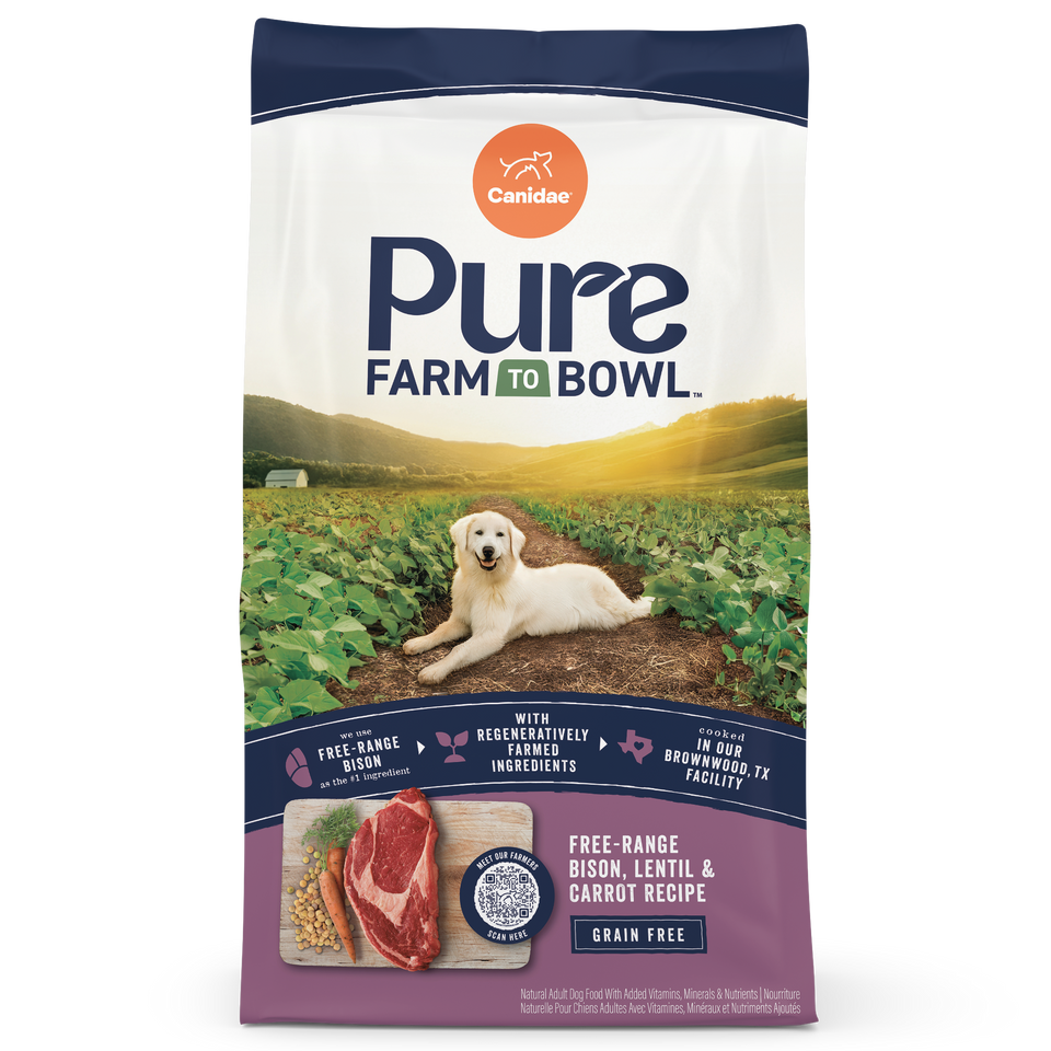 Canidae Pure Grain Free Adult Bison Dry Dog Food