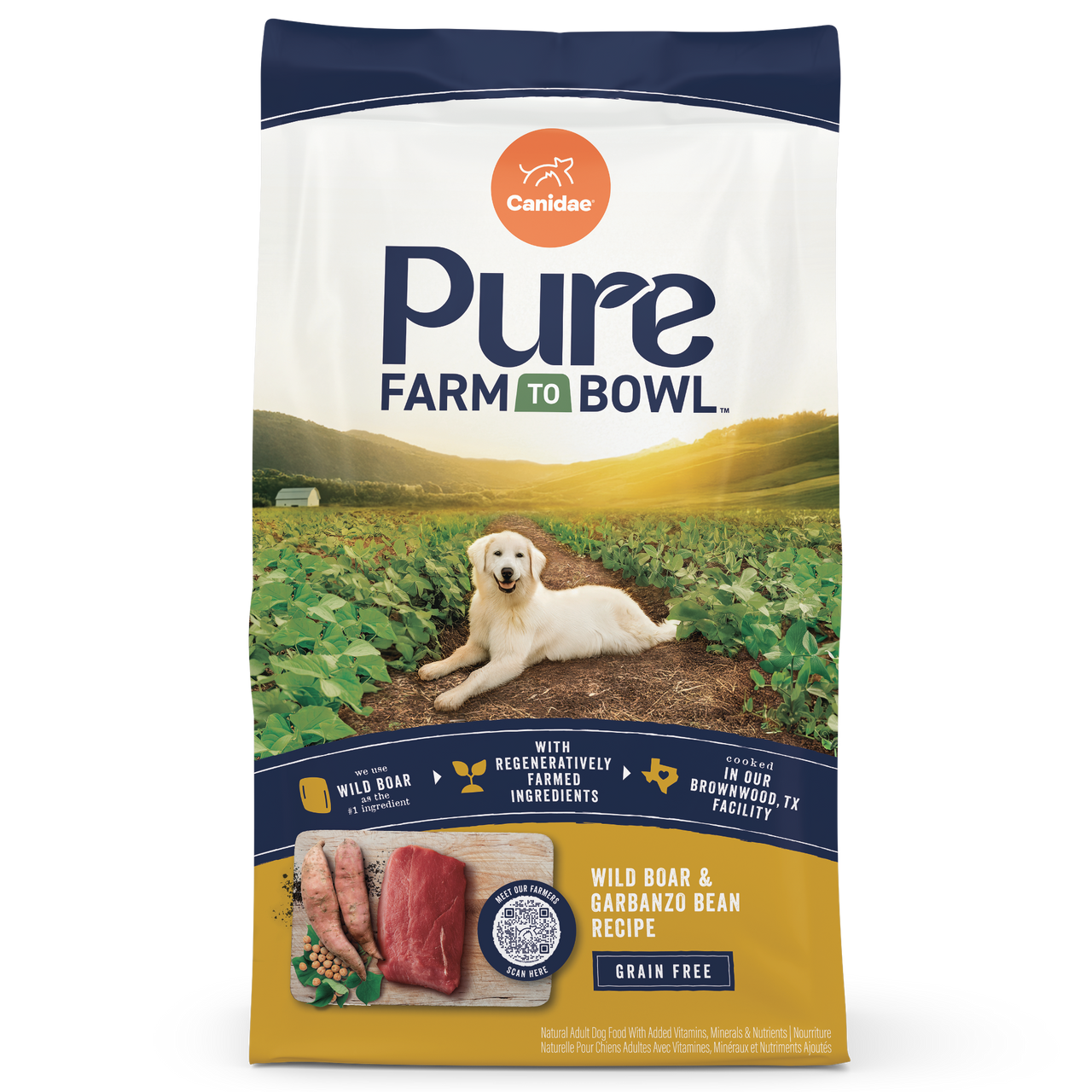 Canidae Pure Grain Free Adult Wild Boar Dry Dog Food