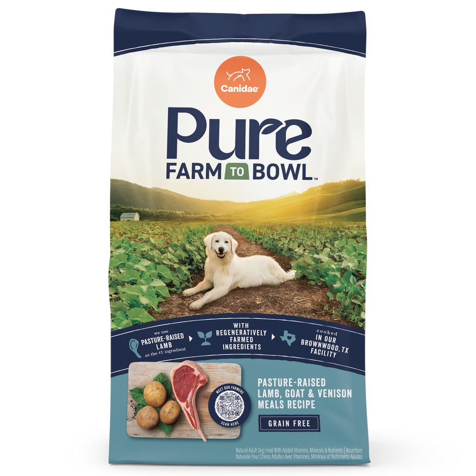 Canidae Pure Grain Free Adult Lamb, Goat, Venison Dry Dog Food