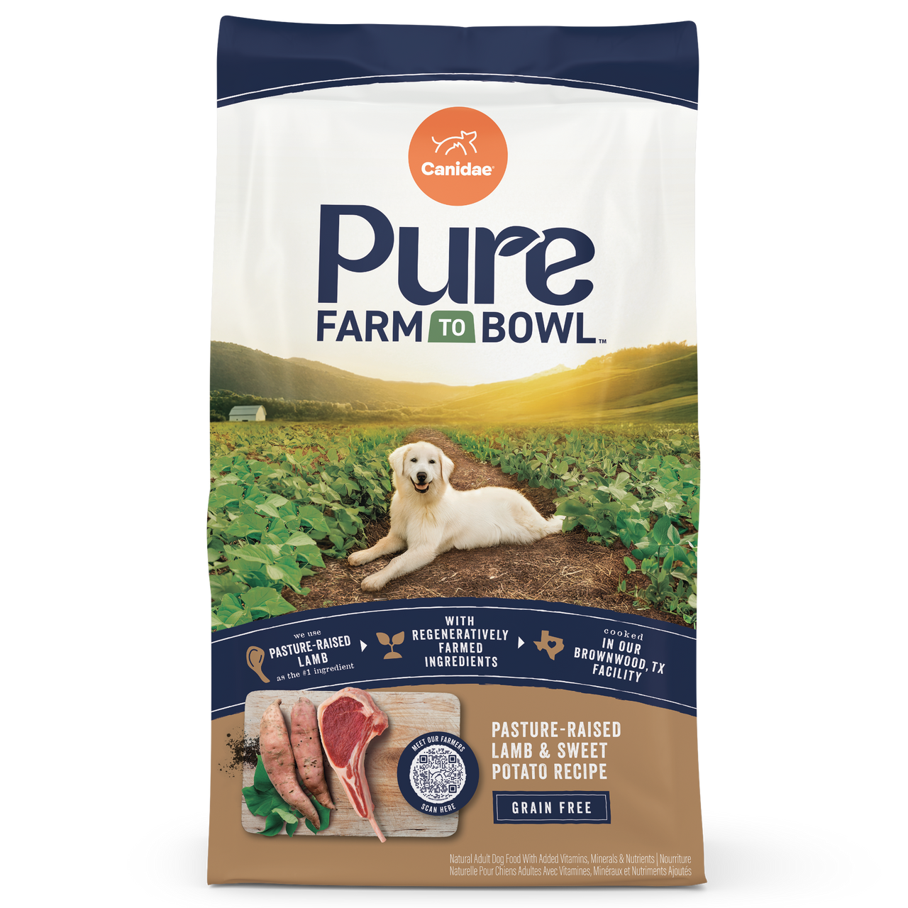 Canidae Pure Grain Free Adult Lamb Dry Dog Food