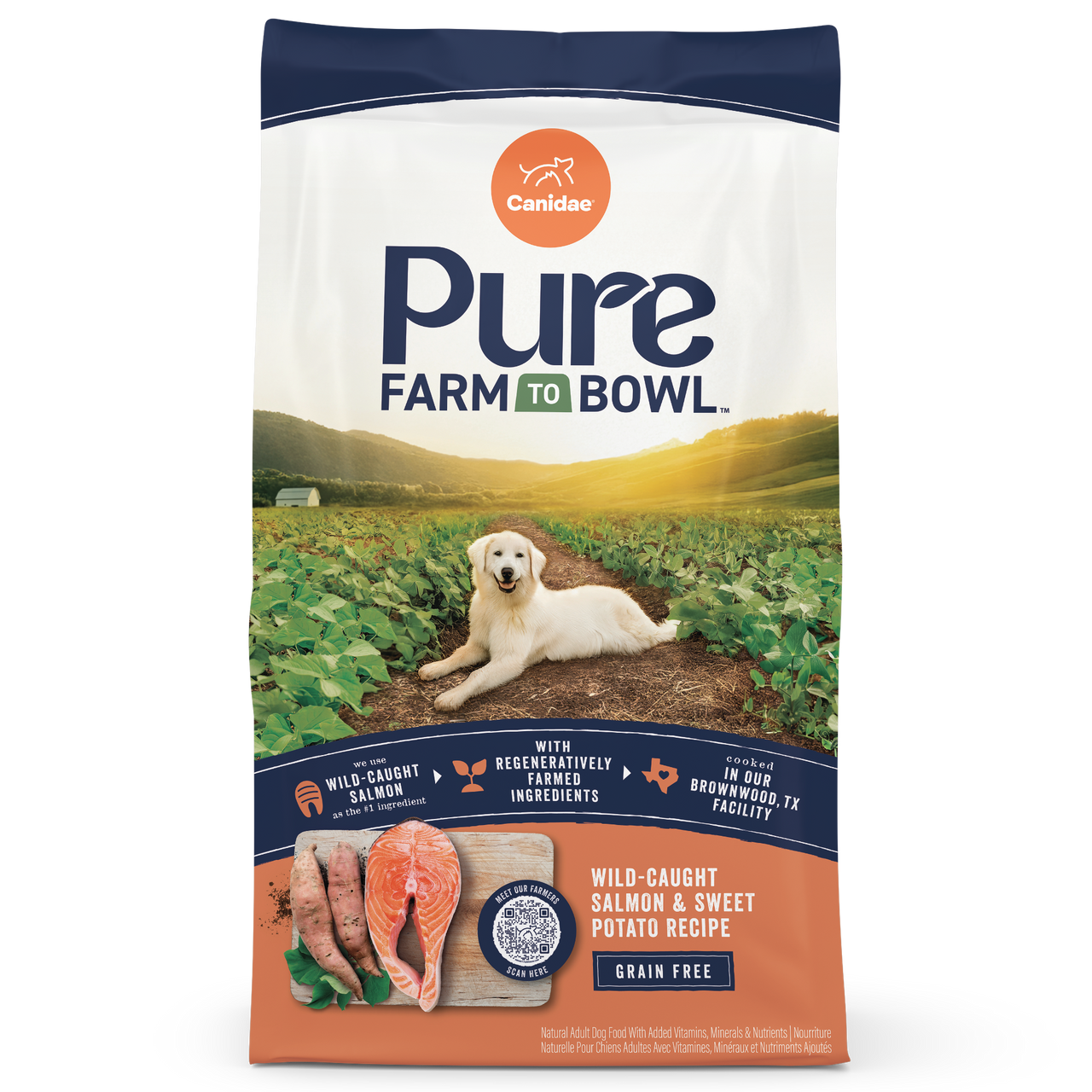 Canidae Pure Grain Free Adult Salmon Dry Dog Food