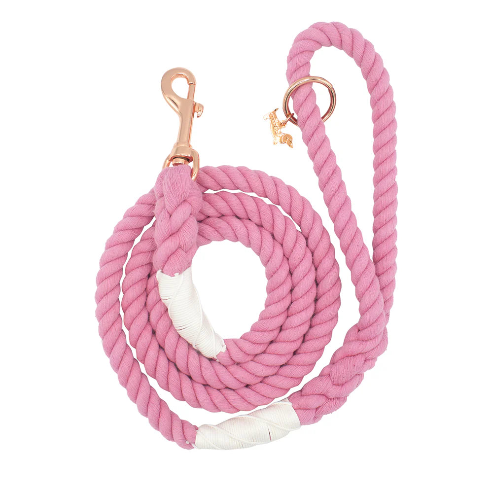 Sassy Woof Rope Leash For Dogs, Assorted Colors