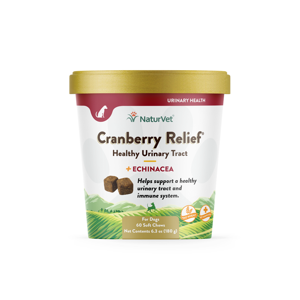Naturvet Cranberry Relief® Soft Chew, For Dogs, 60-count