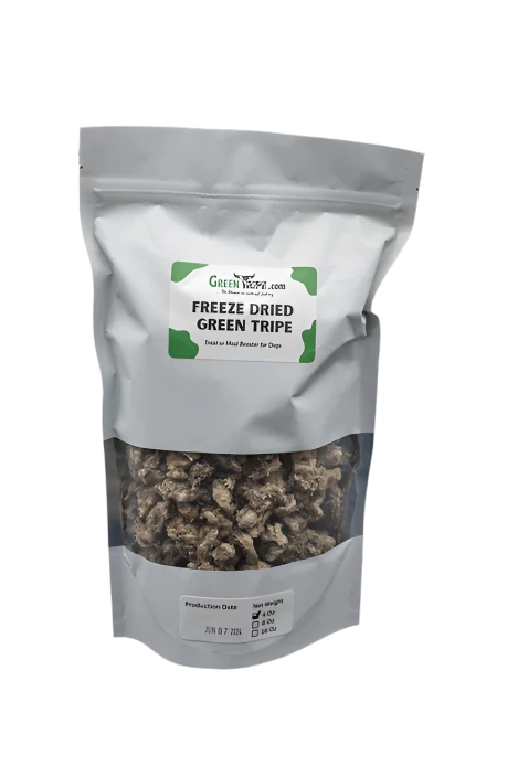 Freeze-Dried Green Tripe, Dog Treats