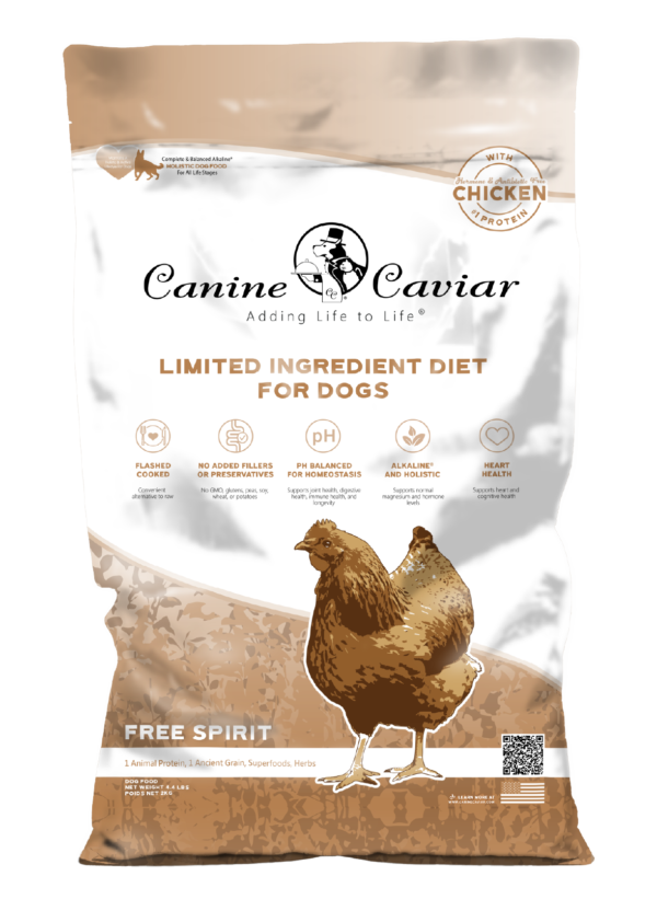 Canine Caviar Free Spirit Dry Dog Food, Chicken