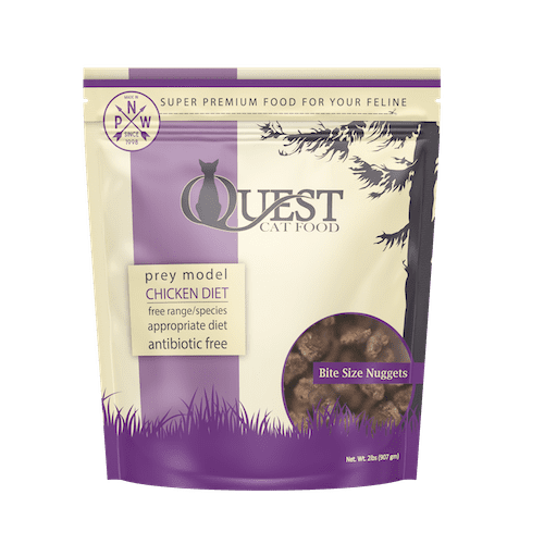 Steve's Quest Chicken Nuggets 2-lb, Frozen Raw Cat Food