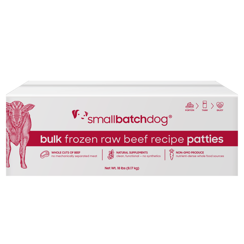 Smallbatch Frozen Raw Dog Food, Beefbatch