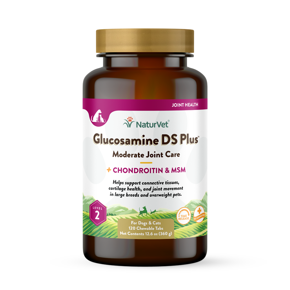 NaturVet Glucosamine DS Plus™ Tabs Level 2 , Dog Supplement