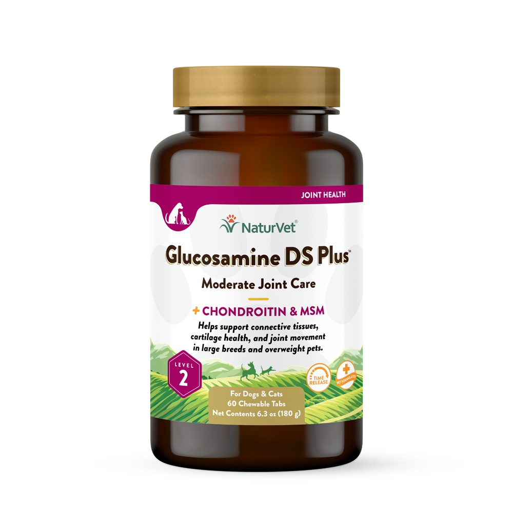 NaturVet Glucosamine DS Plus™ Tabs Level 2 , Dog Supplement