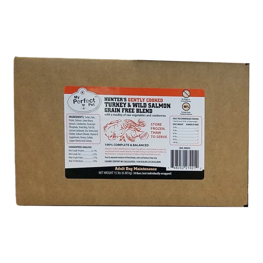 My Perfect Pet Hunter's Gently Cooked Turkey & Wild Salmon Grain-Free, Gently Cooked Dog Food