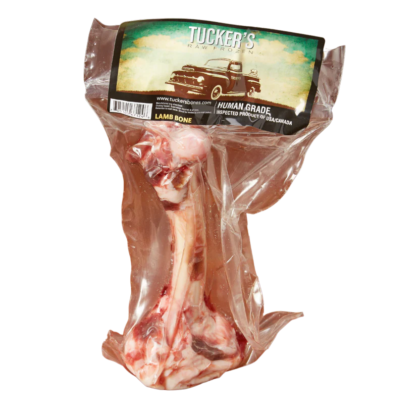 Tucker's Frozen Raw Lamb Bone - Femur, Frozen Dog Chew