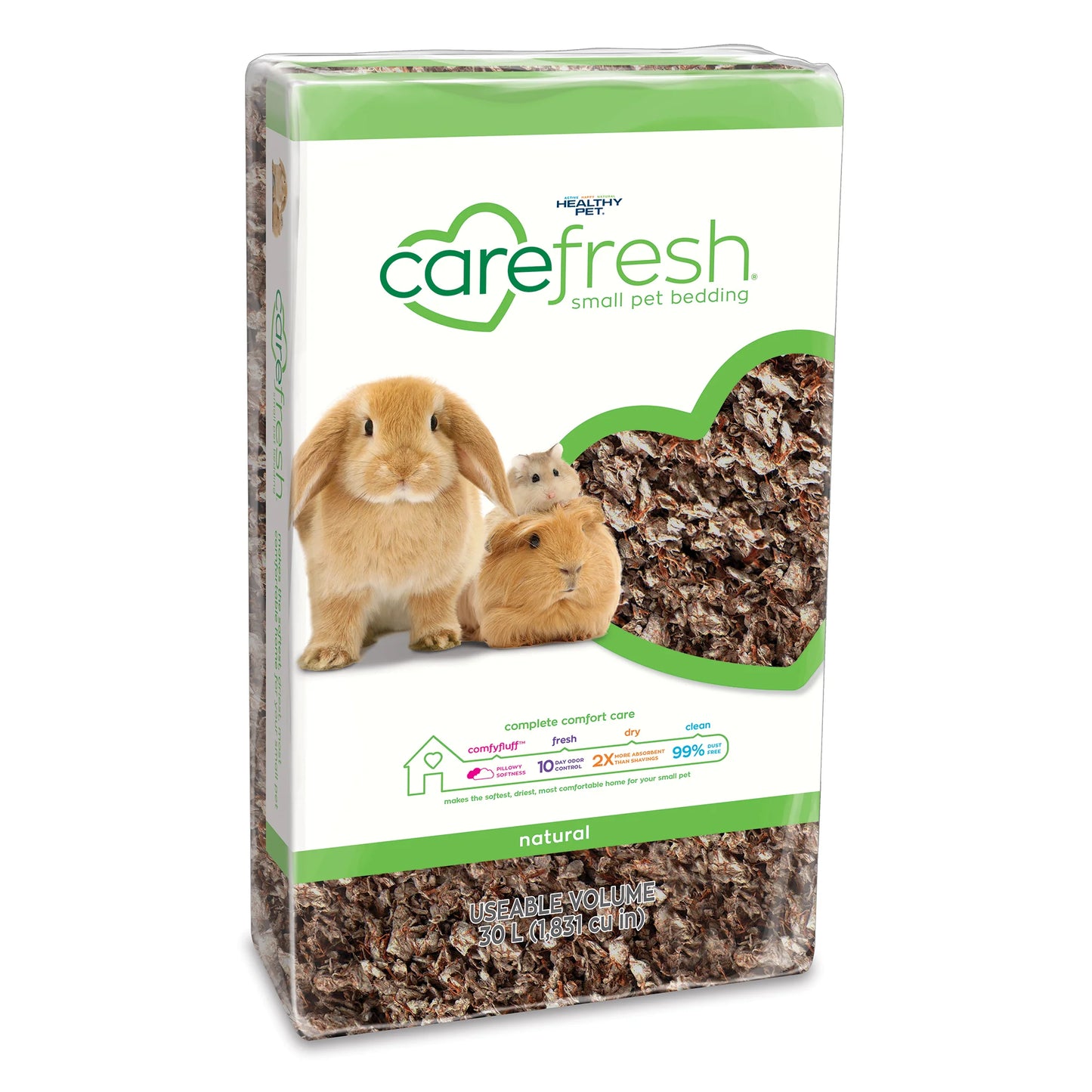 Carefresh® Small Pet Natural Paper Bedding, 60-Liter