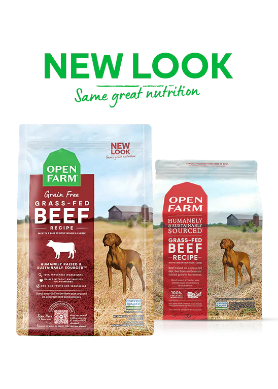 Open Farm Grain Free Grass-Fed Beef Dry Dog Food