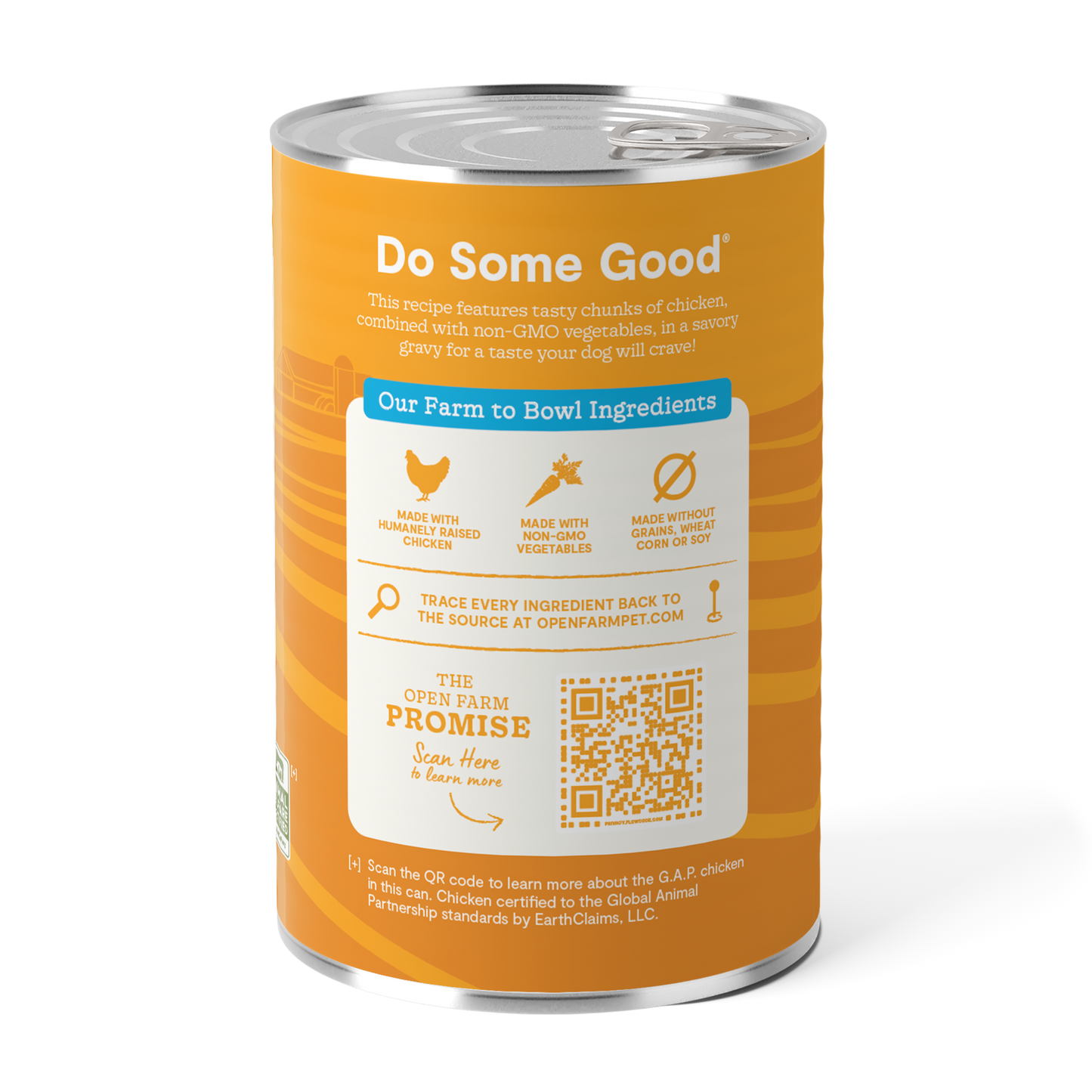 Open Farm Chicken Hearty Stew, Wet Dog Food, 12.5oz Case of 12