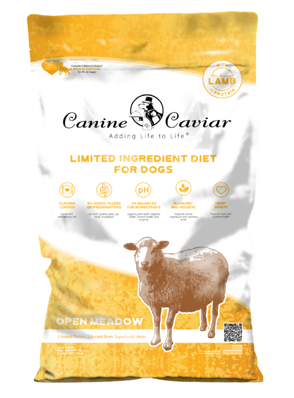 Canine Caviar Open Meadow Dry Dog Food, Lamb