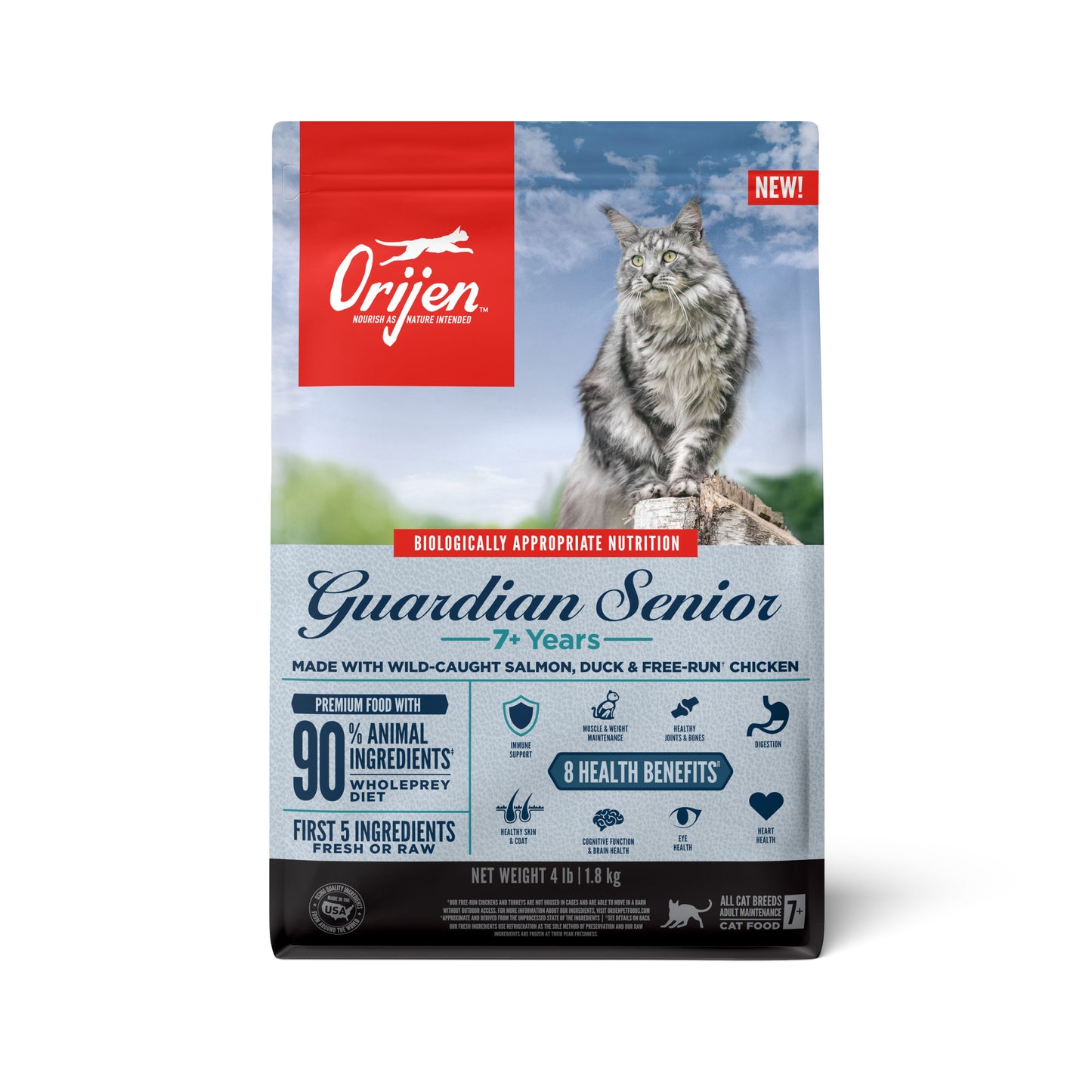 Orijen Guardian 7+ Senior Formula, Dry Cat Food
